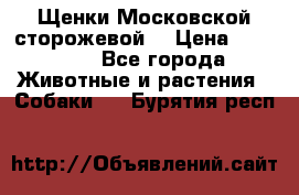 Щенки Московской сторожевой  › Цена ­ 25 000 - Все города Животные и растения » Собаки   . Бурятия респ.